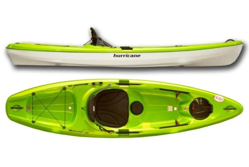 Hurricane Skimmer 106 Kayak in Green