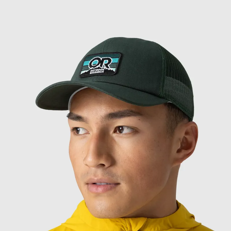 Outdoor Research Advocate Trucker Lo Pro Cap in Malachite-3