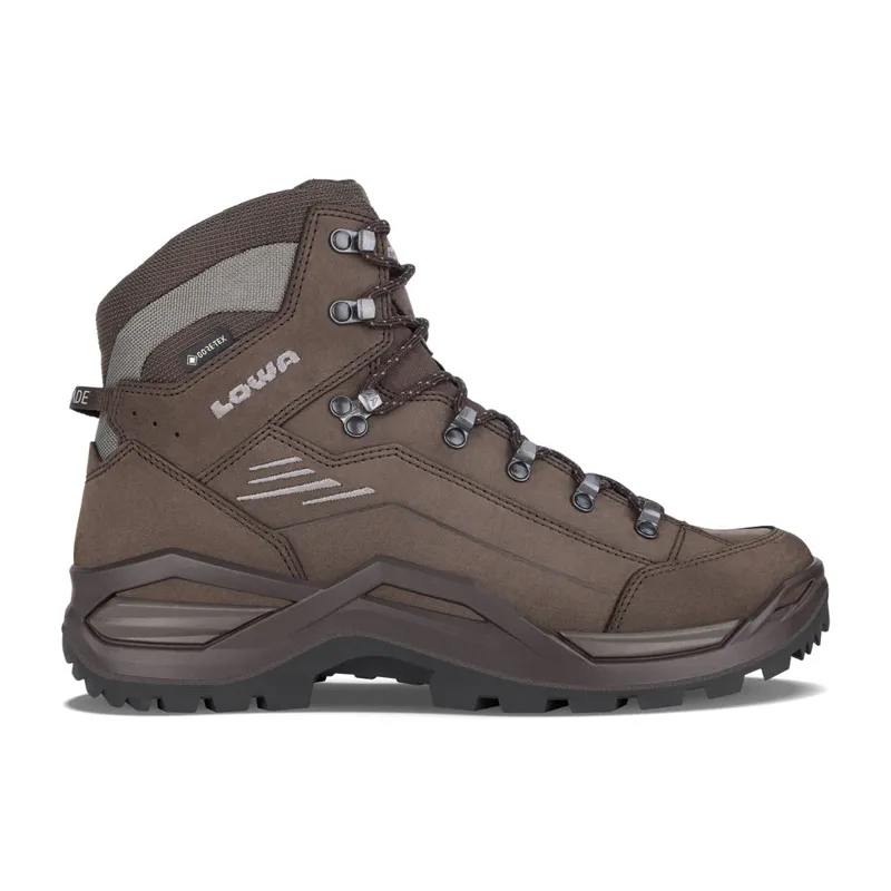 Lowa Renegade EVO GTX Mid in Espresso/Seaweed