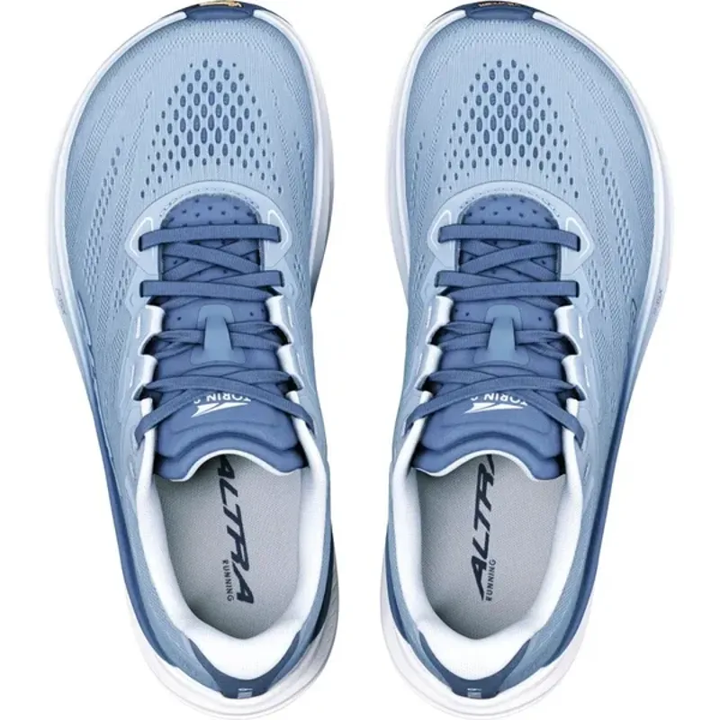 Altra Women's Torin 9 Running Shoe in Windward Blue/White/Dark Denim-3