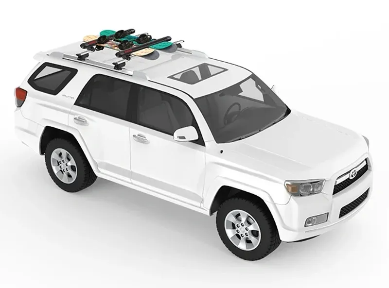 Yakima FatCat EVO 6 Ski and Snowboard Mount Black-7