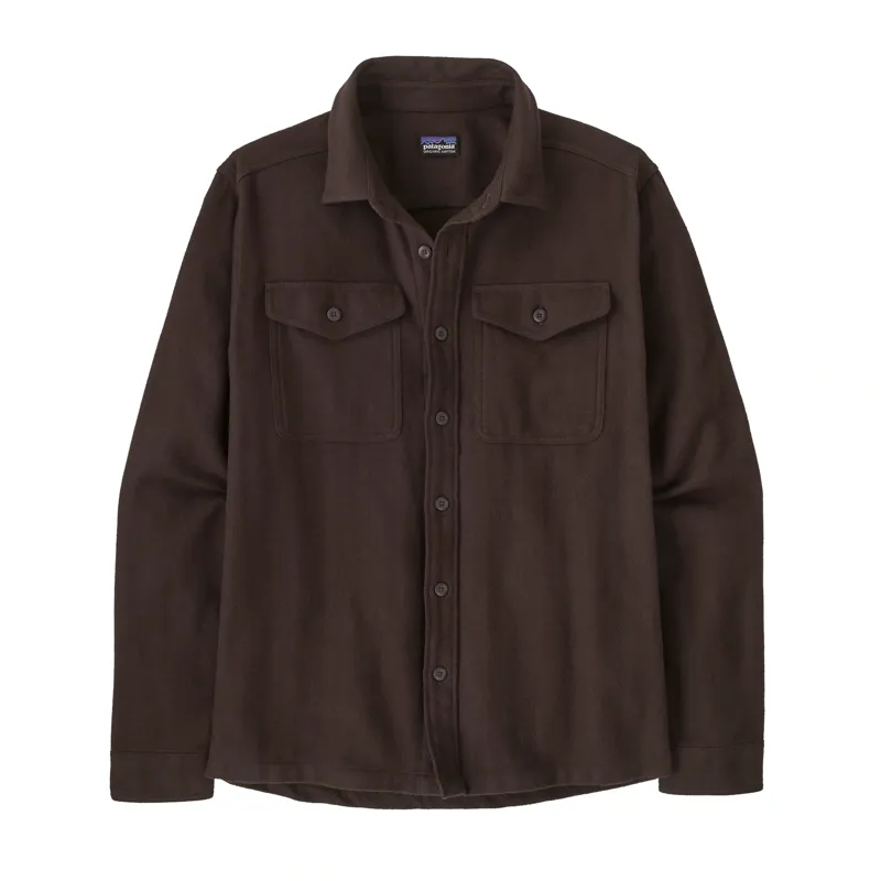 Patagonia Fjord Flannel Shirt in Mirror Weave/Den Brown