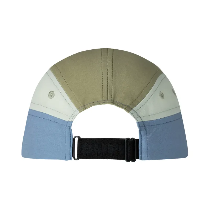 Buff 5 Panel Go Cap in Domus Steel-1