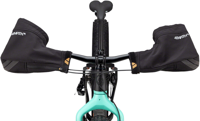 45NRTH Draugenklaw Flat Bar Pogies in Black