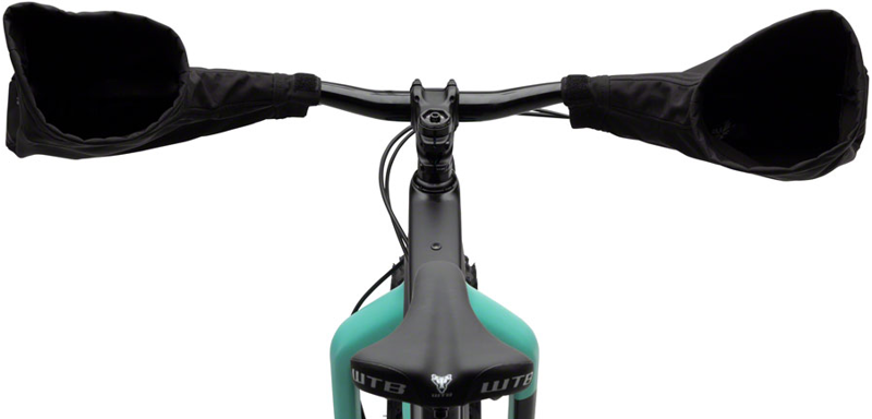 45NRTH Draugenklaw Flat Bar Pogies in Black-1