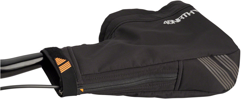 45NRTH Draugenklaw Flat Bar Pogies in Black-4