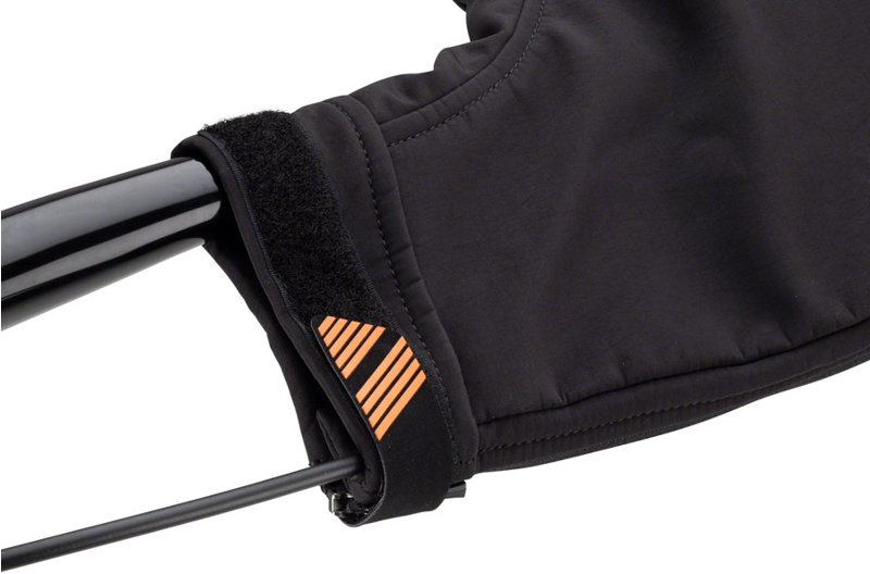 45NRTH Draugenklaw Flat Bar Pogies in Black-5