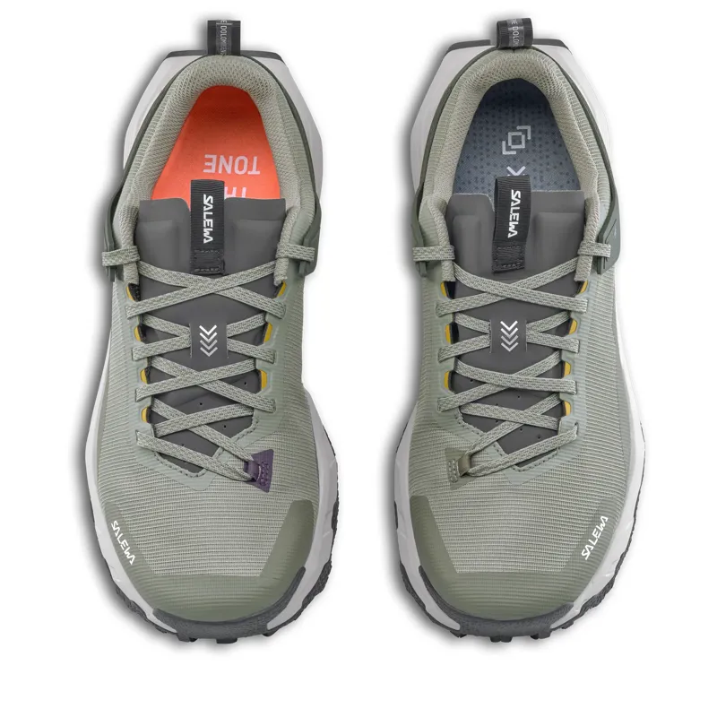 Salewa Pedroc 2 PTX Speed Hiking Shoe in Shadow/Faded Green-4