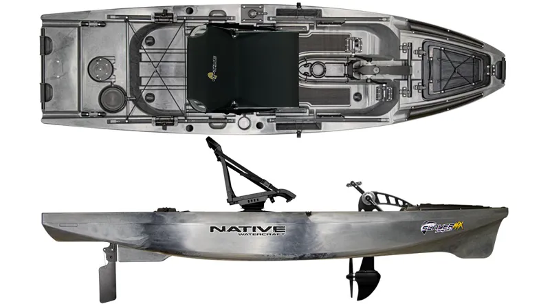 Native Watercraft Slayer Propel Max 10 in Greygoose