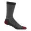Darn Tough Microstripe Crew Lightweight Lifestyle Socks in Charcoal