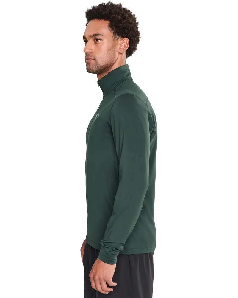 Arc'teryx Rho LT Zip Neck in Dark Jade-2