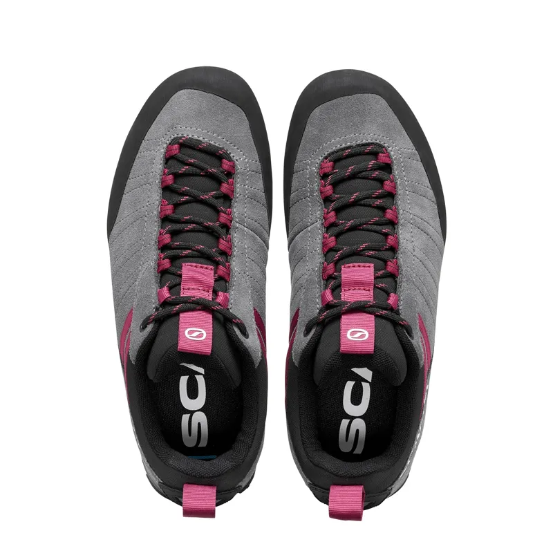 Scarpa Women's Crux 2 Approach Shoes in Smoke/Raspberry-4