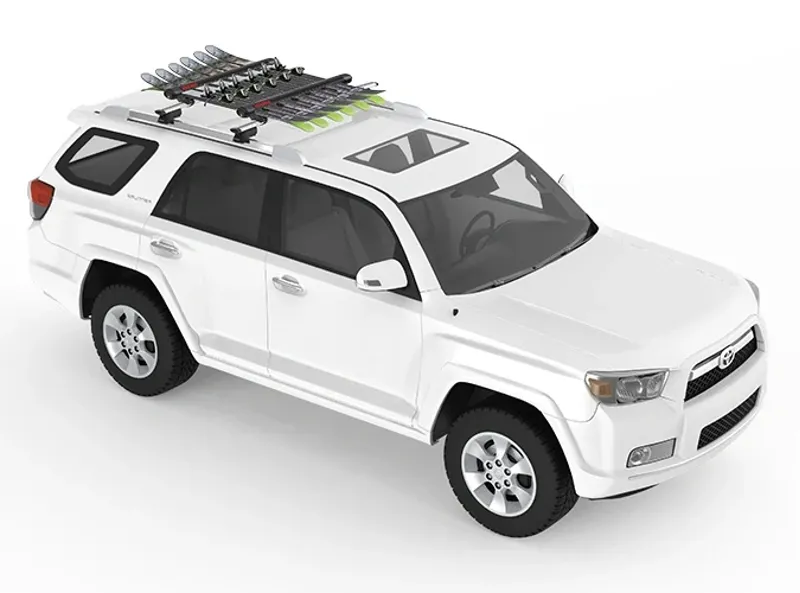 Yakima FatCat EVO 6 Ski and Snowboard Mount Black-8