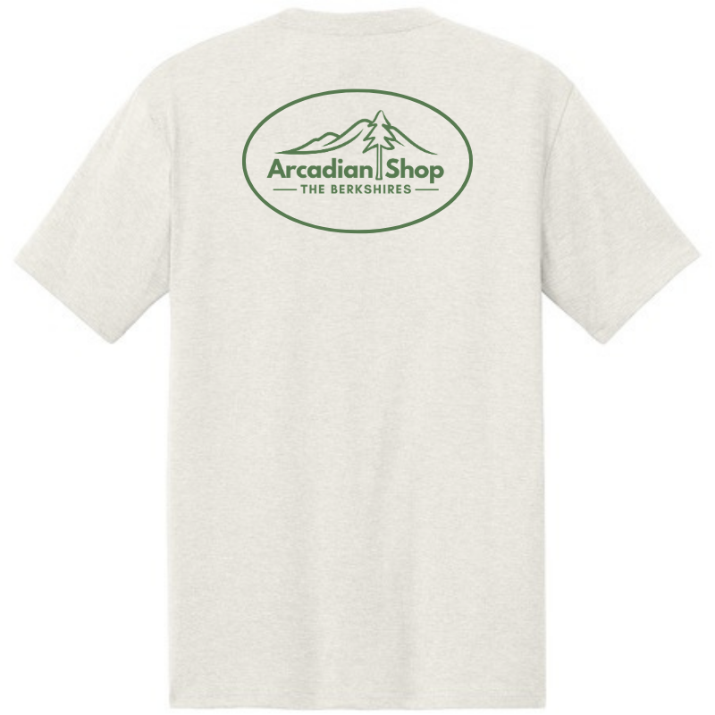Arcadian Shop Logo Perfect Tri-Tee in Grey-1