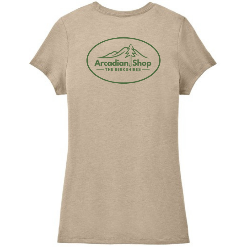 Arcadian Shop Women's Logo Perfect Tri-Tee in Desert-1