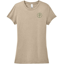 Arcadian Shop Women's Logo Perfect Tri-Tee in Desert