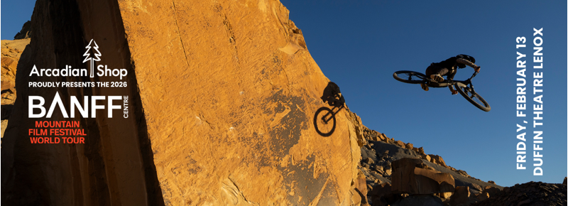 Banff Film Festival Ticket Friday February 13 2026