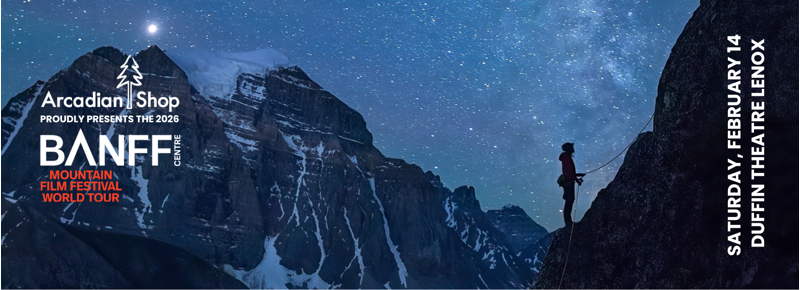 Banff Film Festival Ticket Saturday February 14 2026