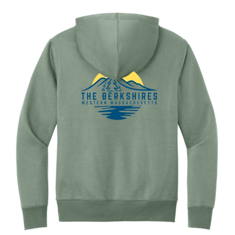 Arcadian Shop Berkshires Perfect Weight Hoody in Green-1