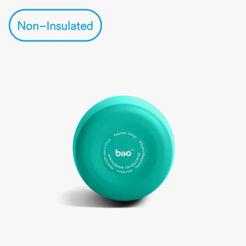 Bivo Duo Lightweight Bike Bottle 25oz in Turquoise-4