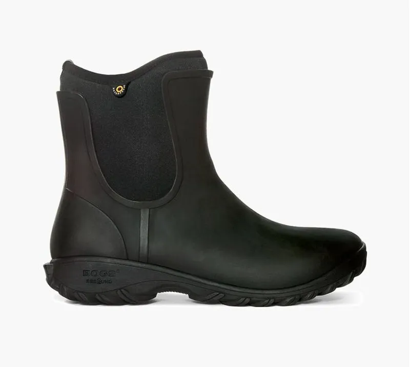 Bogs Sauvie Slip On Boot In Black