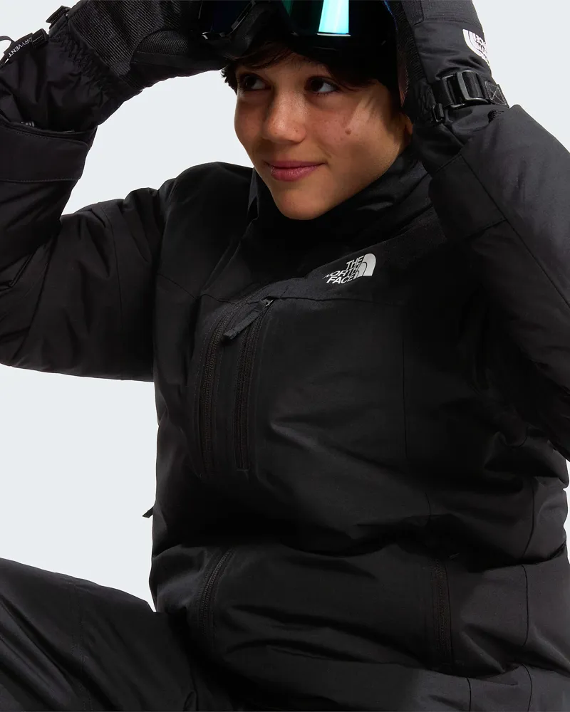 The North Face Boy's Freedom Insulated Pants in TNF Black-5