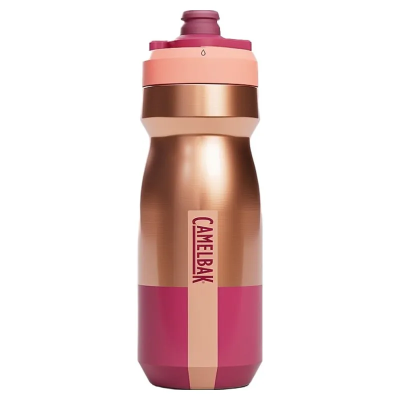 Camelbak Podium Steel Bike Bottle 18oz in Mercury Blush