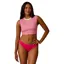 Carve Designs St. Barth Reversible Bottom in Melon Stripe/Watermelon
