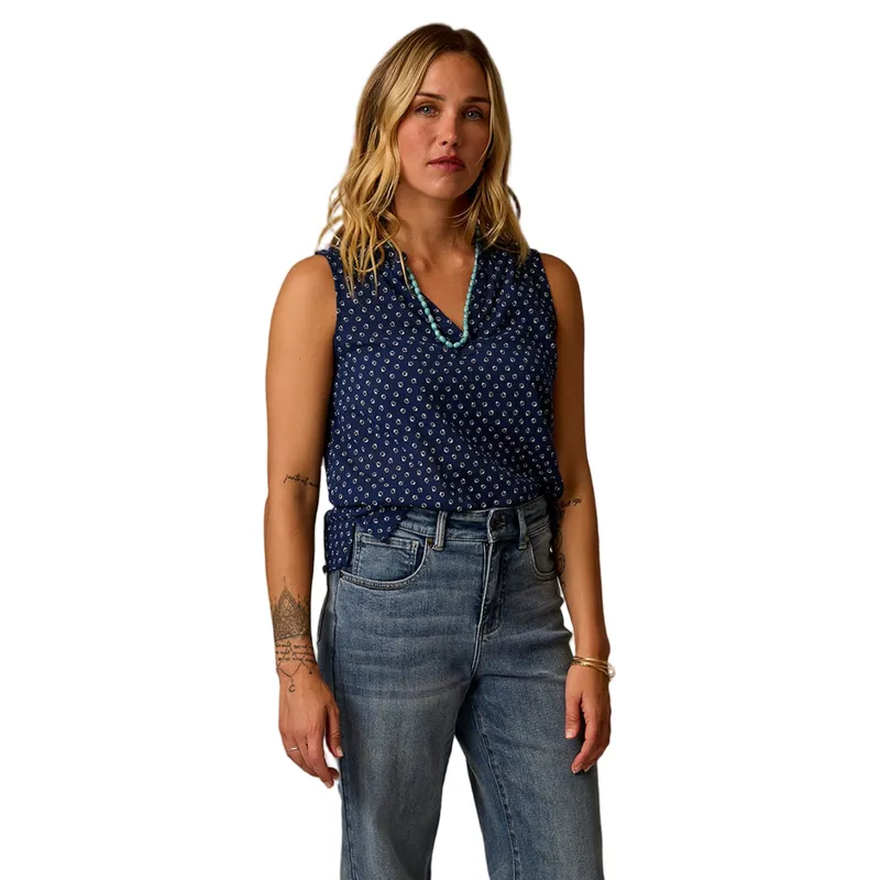 Carve Designs Women's Dylan Tank in Petite Bloom-2