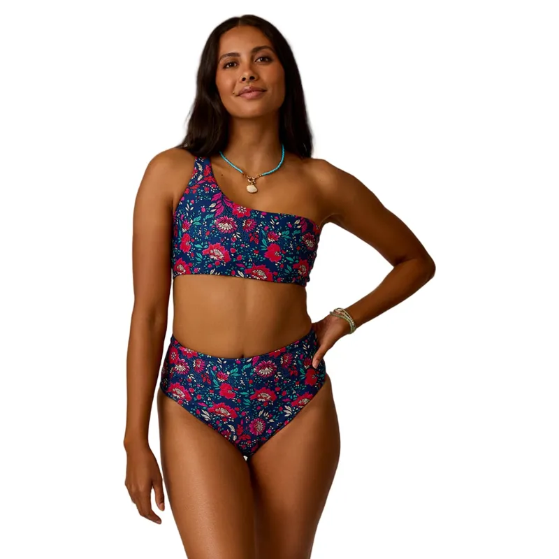 Carve Designs Women's Lani Pocket Compression Bottom in Isla-1