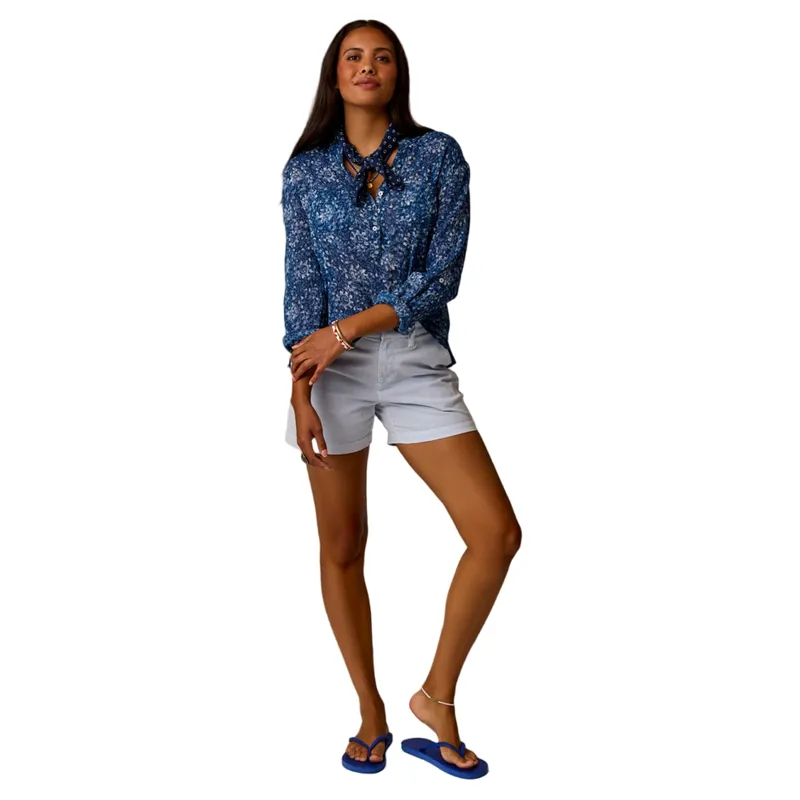 Carve Designs Women's Sausalito Short in Arctic-2