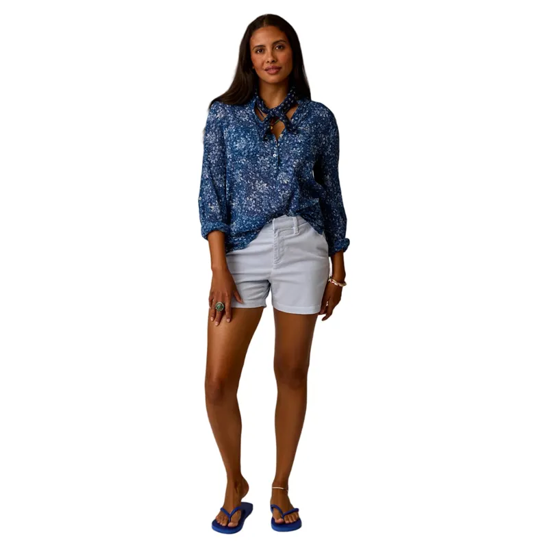 Carve Designs Women's Sausalito Short in Arctic-1