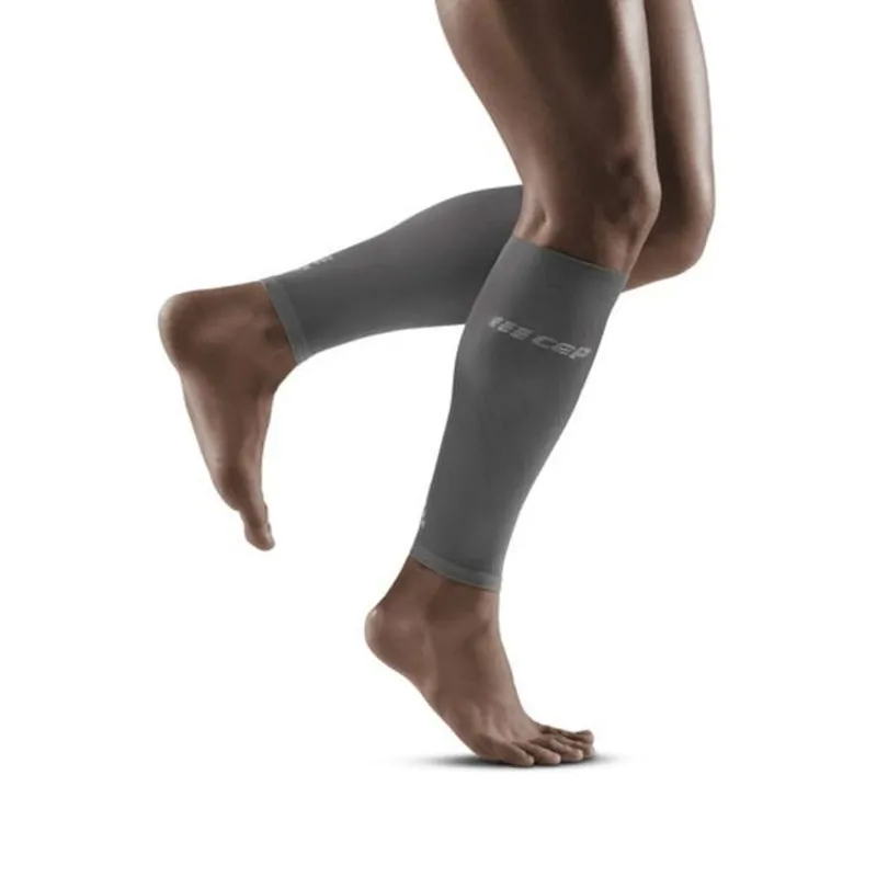Cep Ultralight Compression Calf Sleeves in Grey/Light Grey
