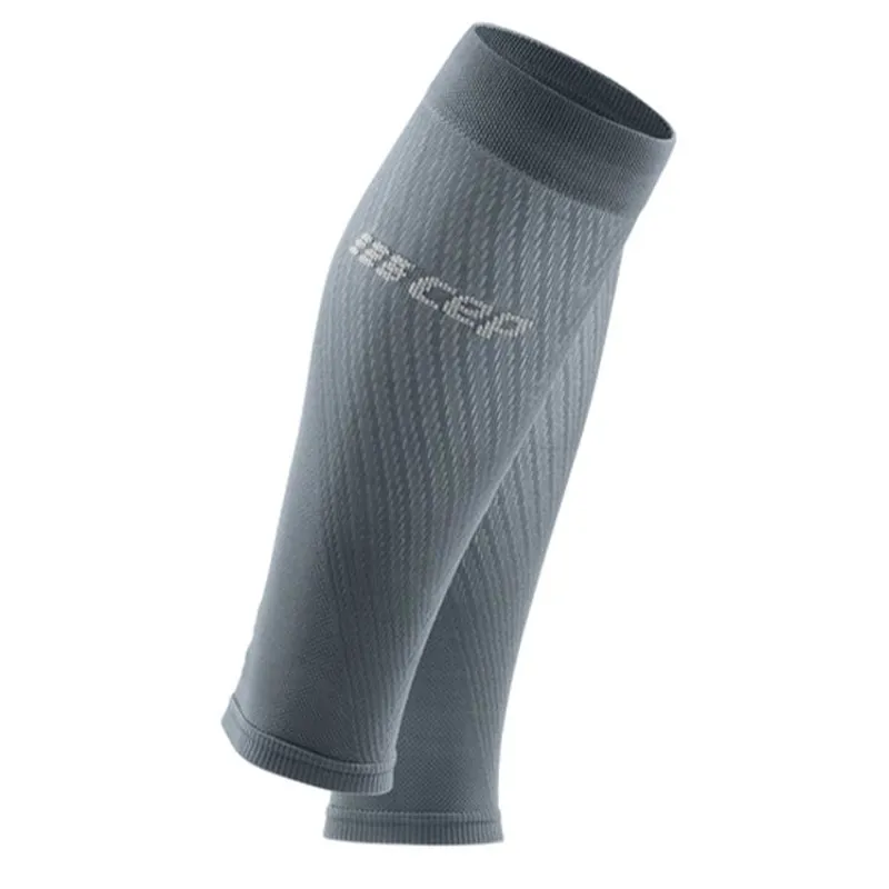Cep Ultralight Compression Calf Sleeves in Grey/Light Grey
