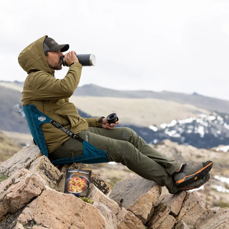 Crazy Creek Hex 2.0 Original Chair in Aleutian Blue/Slate-2