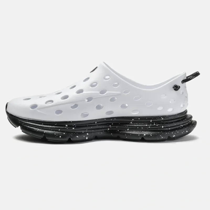 Kane Revive Recovery Shoe in White/Black Speckle-2
