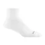 Darn Tough Run 1/4 Ultra-Lightweight Running Socks in White