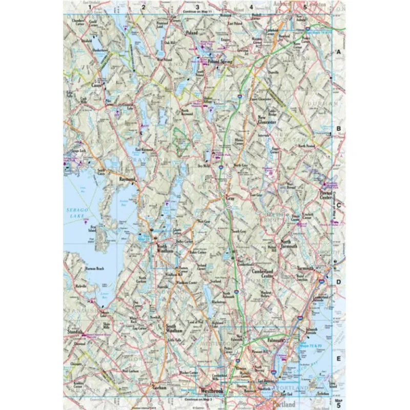 Delorme Maine Atlas and Gazetteer-2