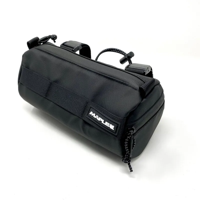 Endurance Threads Maple Handlebar Bag in Black