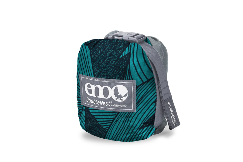 ENO DoubleNest Print Hammock Mountains To Sea/Grey-1