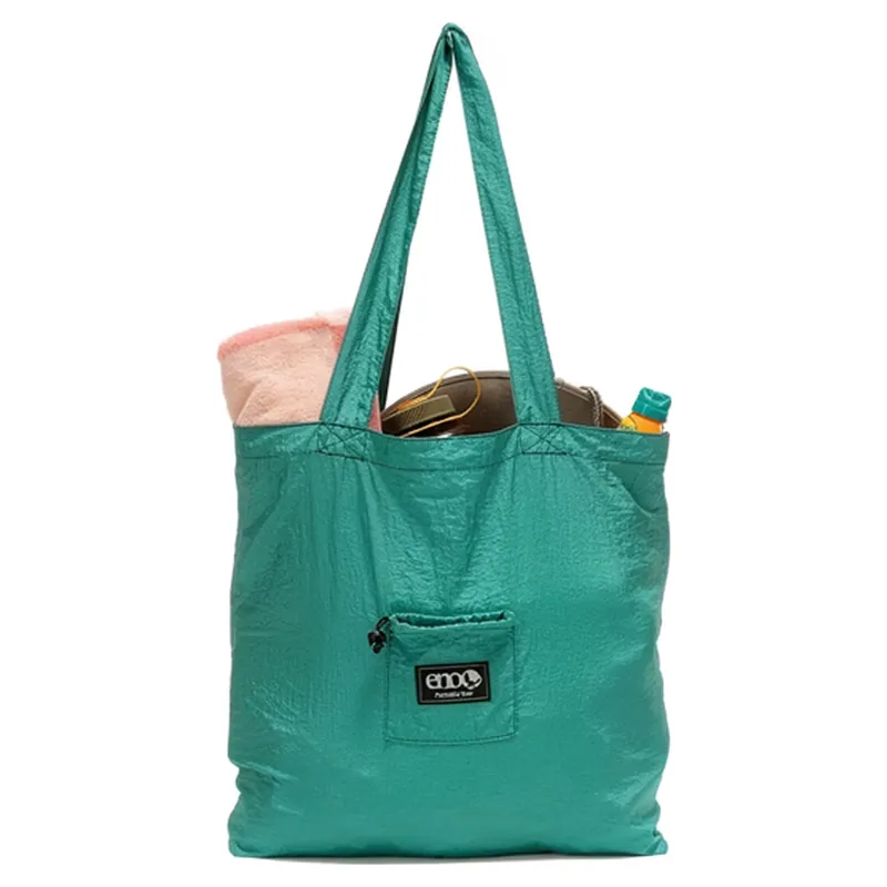ENO Packable Tote in Seafoam-1