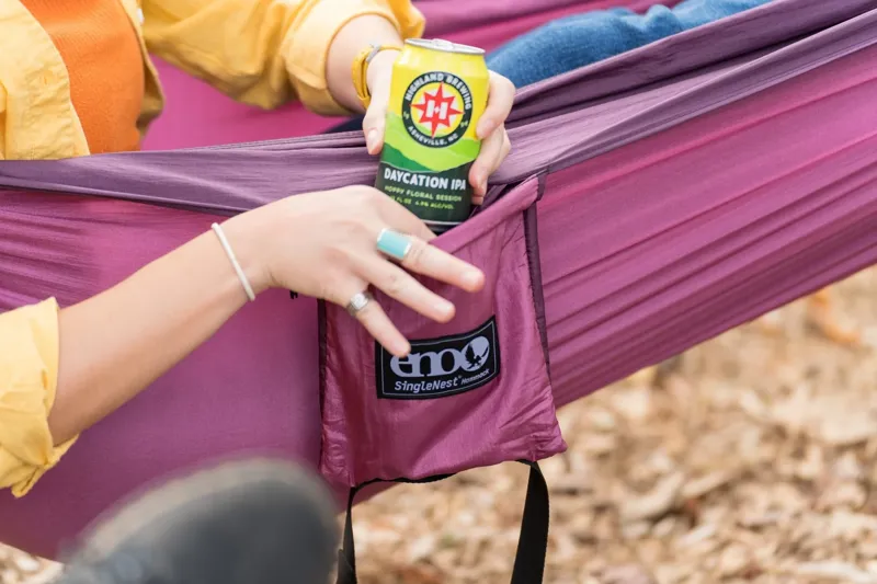 ENO SingleNest Hammock in Berry/Plum-2