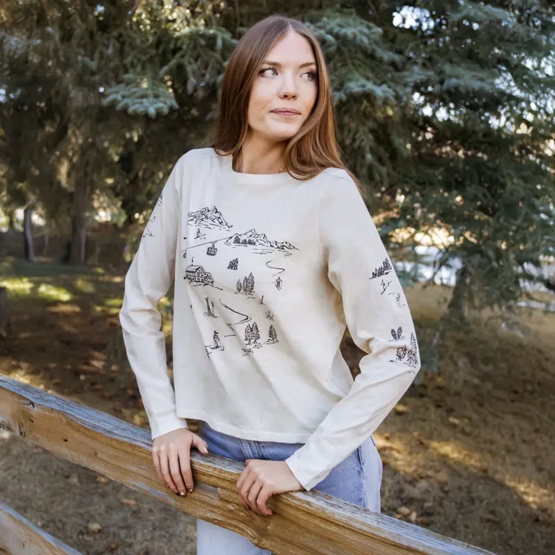 Krimson Klover Maple Graphic Tee in Drifter-3