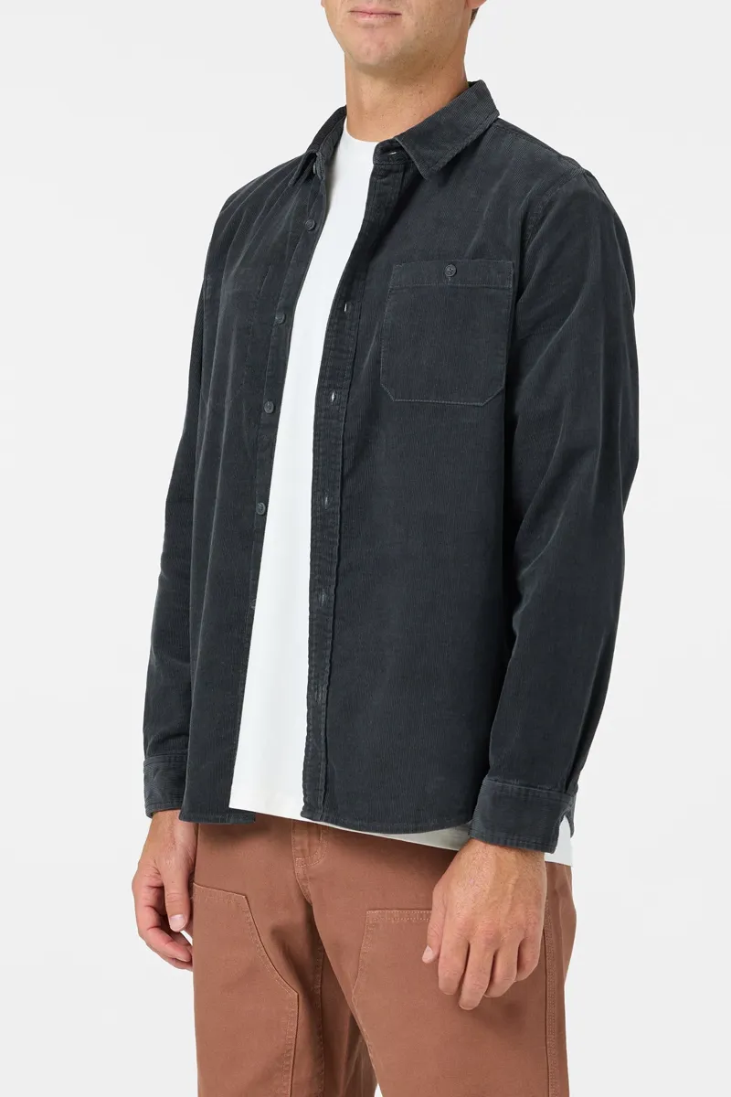 O'Neill O'Riginals Cord Shirt in Phantom-3