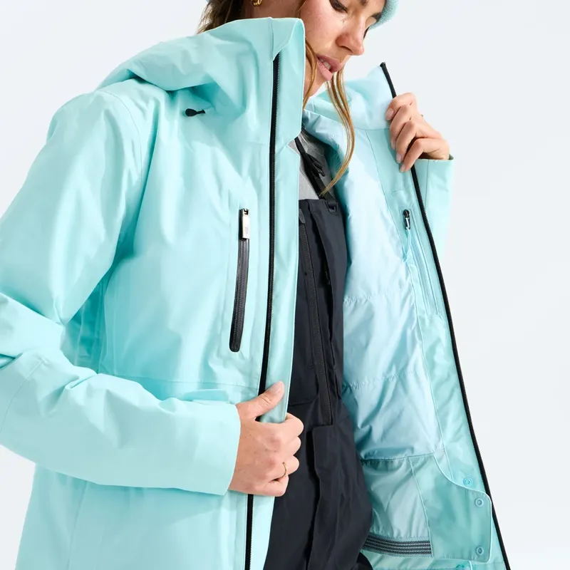 The North Face Women's Descendit Jacket in Glacier-5