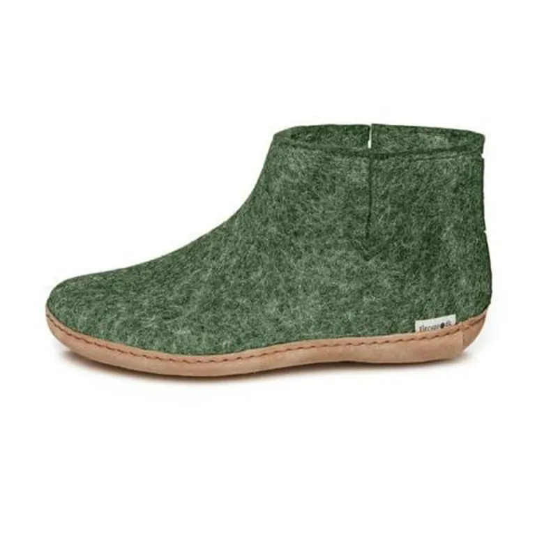 Glerups The Boot Leather Sole In Green