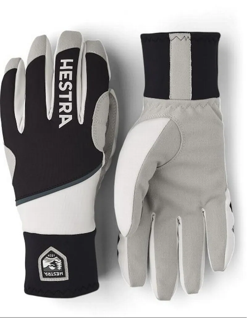 Hestra Comfort Tracker 5-Finger In Black/Off White