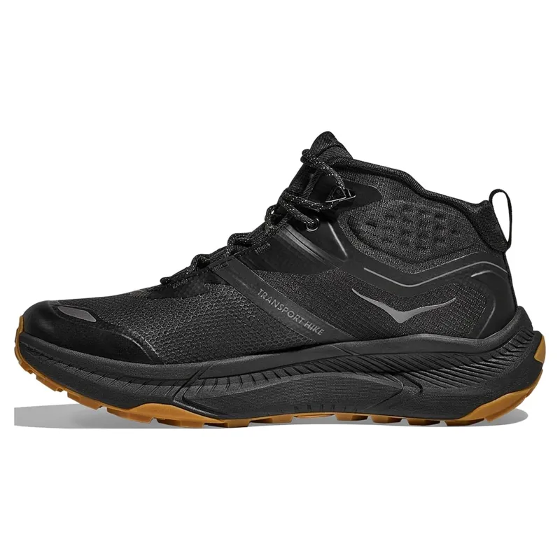 Hoka Transport Hike GTX in Black/Black-6
