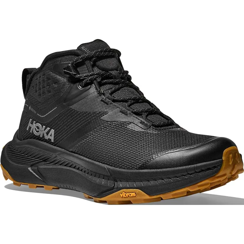 Hoka Transport Hike GTX in Black/Black-2