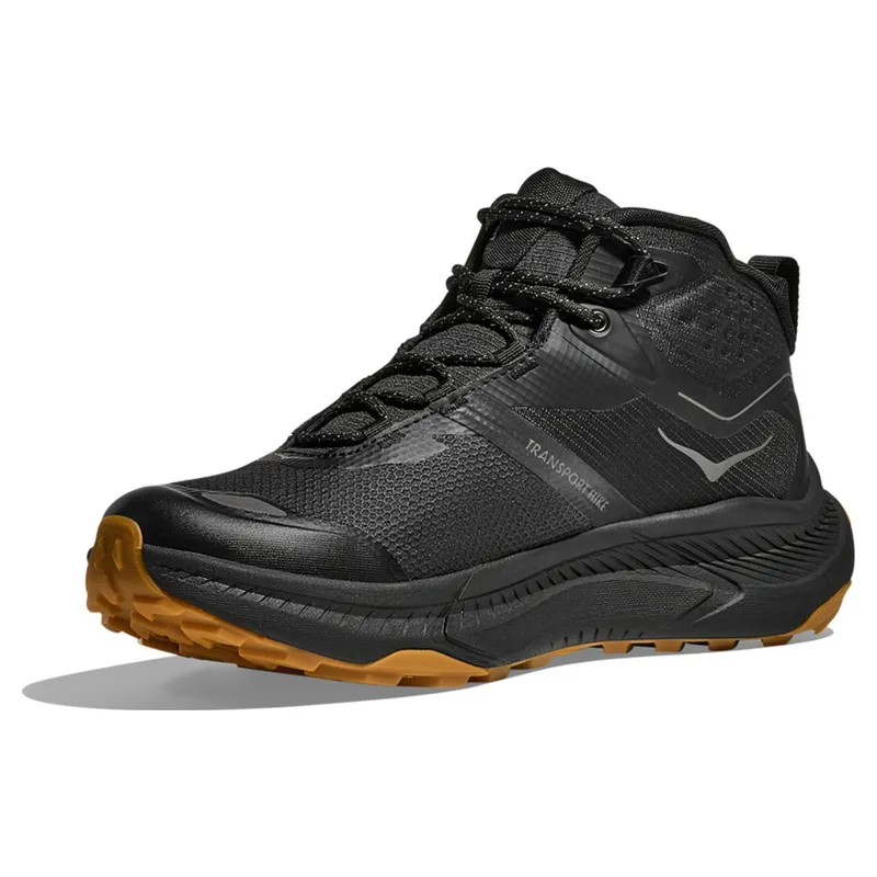 Hoka Transport Hike GTX in Black/Black-1